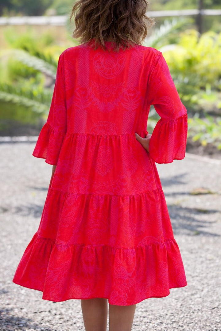 Claire | Women’s Boho Loose Fit Midi Dress