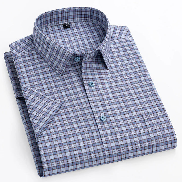 Zack | Short-Sleeve Cotton Shirt