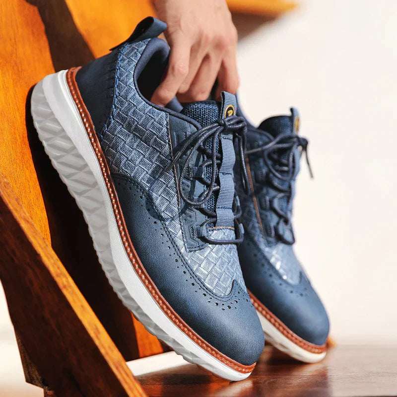 Dylan | Men's Lace Up Platform Walking Sneakers