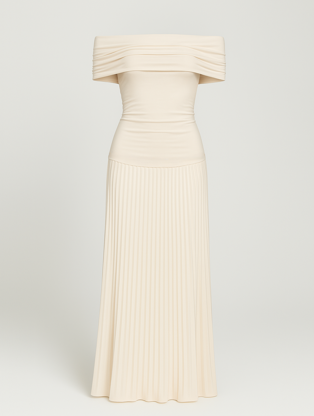 Bella | Women's Wedding Guest Pleated Maxi Dress