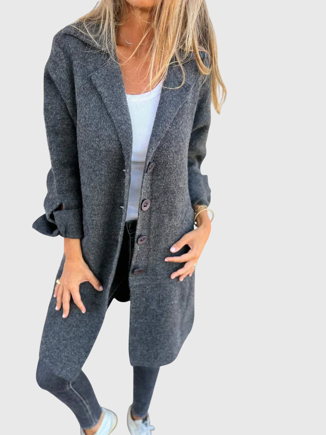 Lisa - Blazer With Buttons