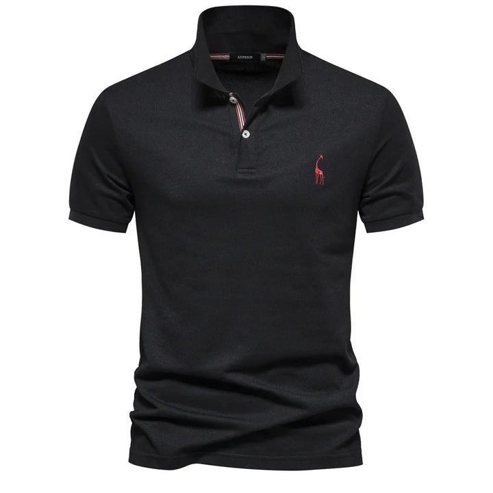 Austin | Men's Short Sleeve Button Polo Shirt