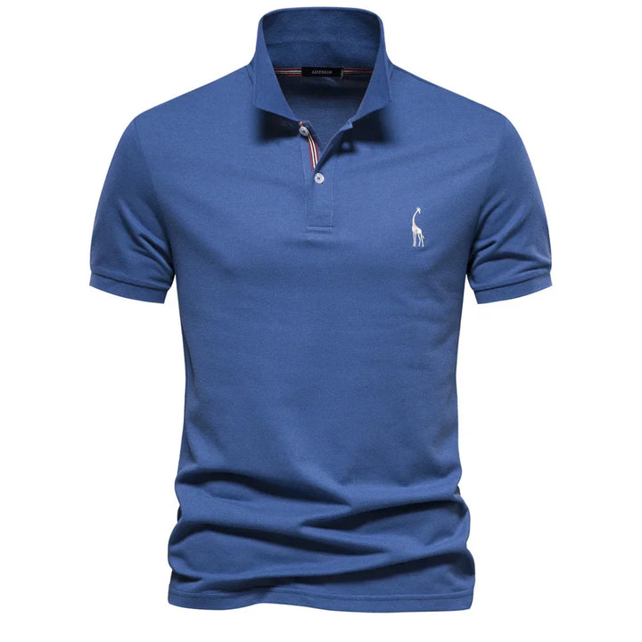 Austin | Men's Short Sleeve Button Polo Shirt