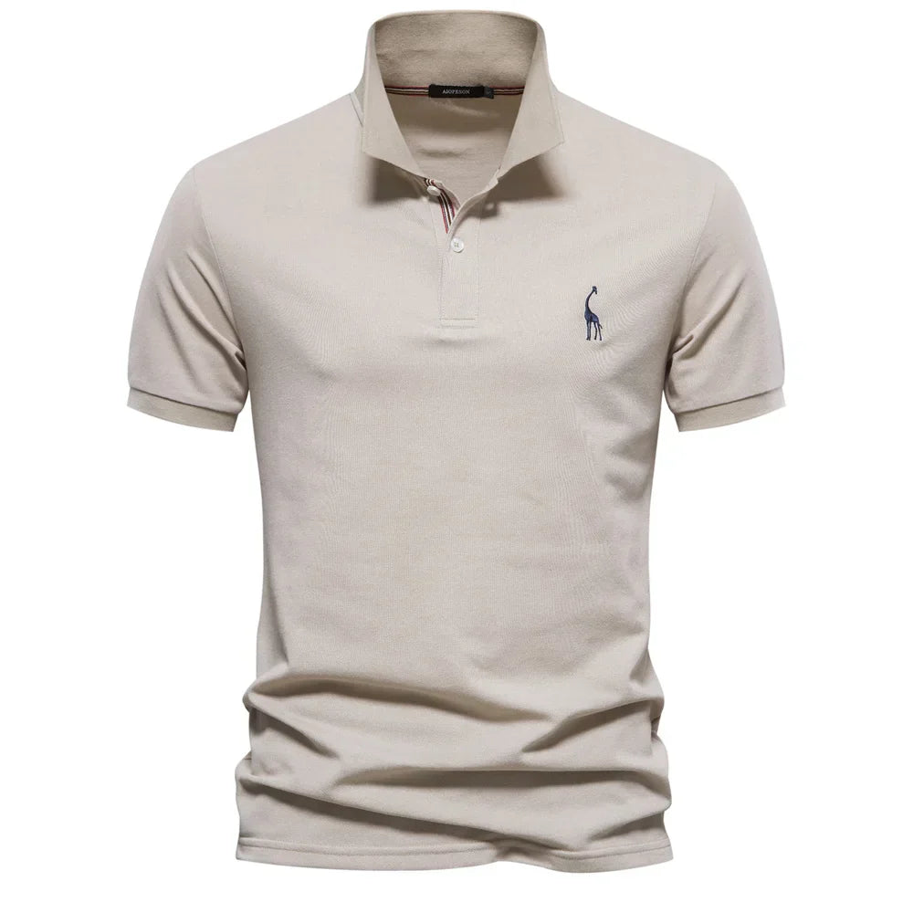 Austin | Men's Short Sleeve Button Polo Shirt