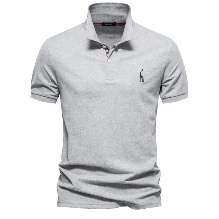 Austin | Men's Short Sleeve Button Polo Shirt