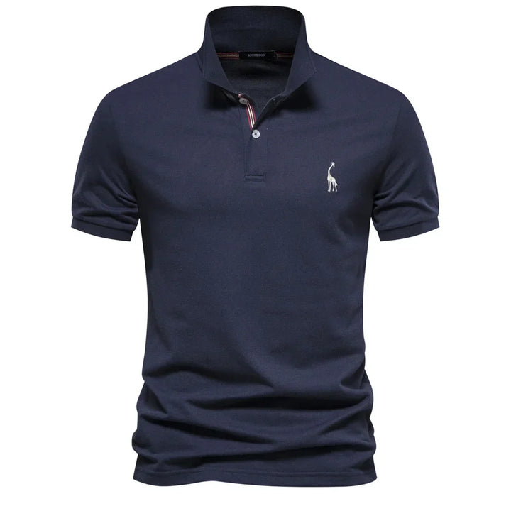 Austin | Men's Short Sleeve Button Polo Shirt