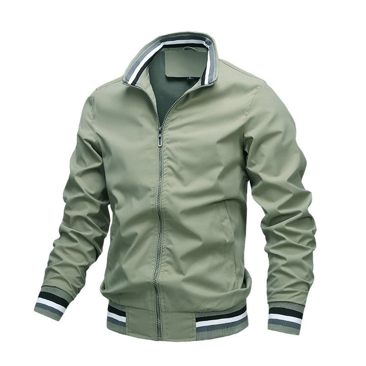 Andrew | Men's Zip Up Casual Classic Bomber Jacket