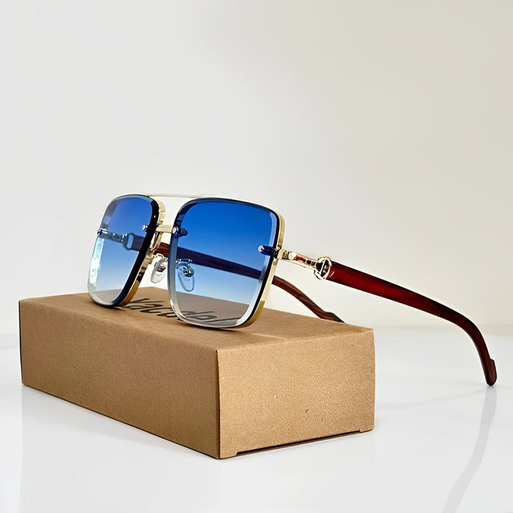 Sunglasses Aviator UV400 Protection Gradient Lens