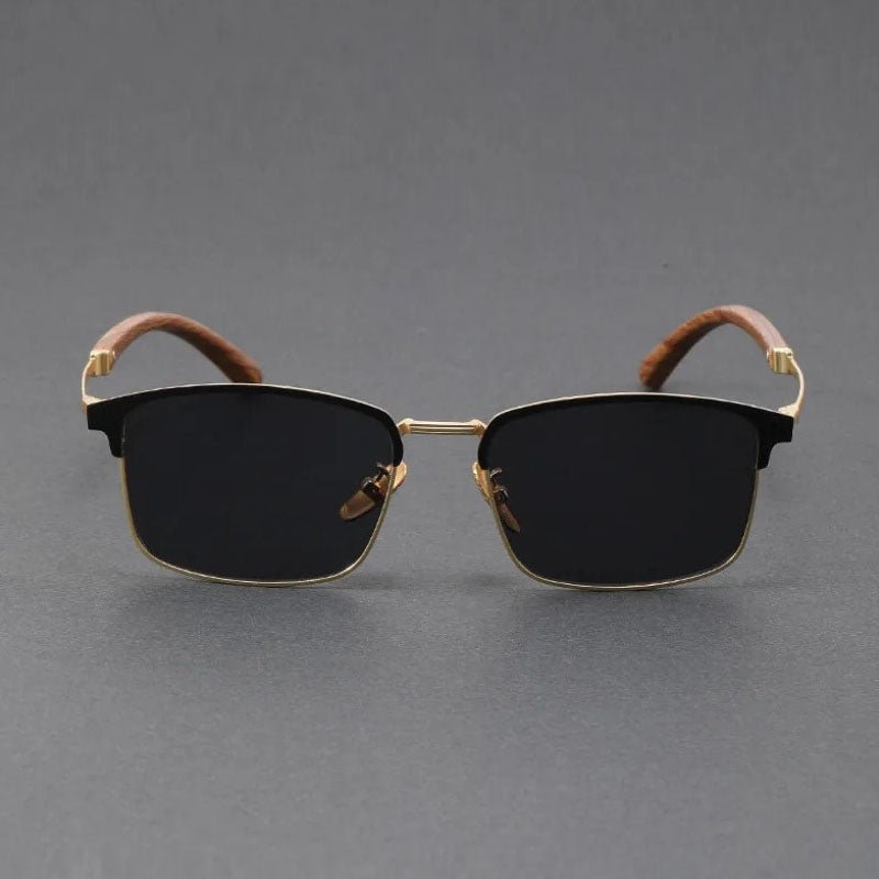 Sunglasses Half-Frame Polarized UV400 Browline Classic