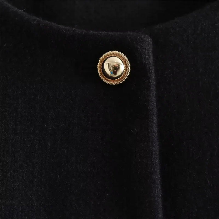 Brooklyn | Women's Cropped Button Front Bomber Jacket